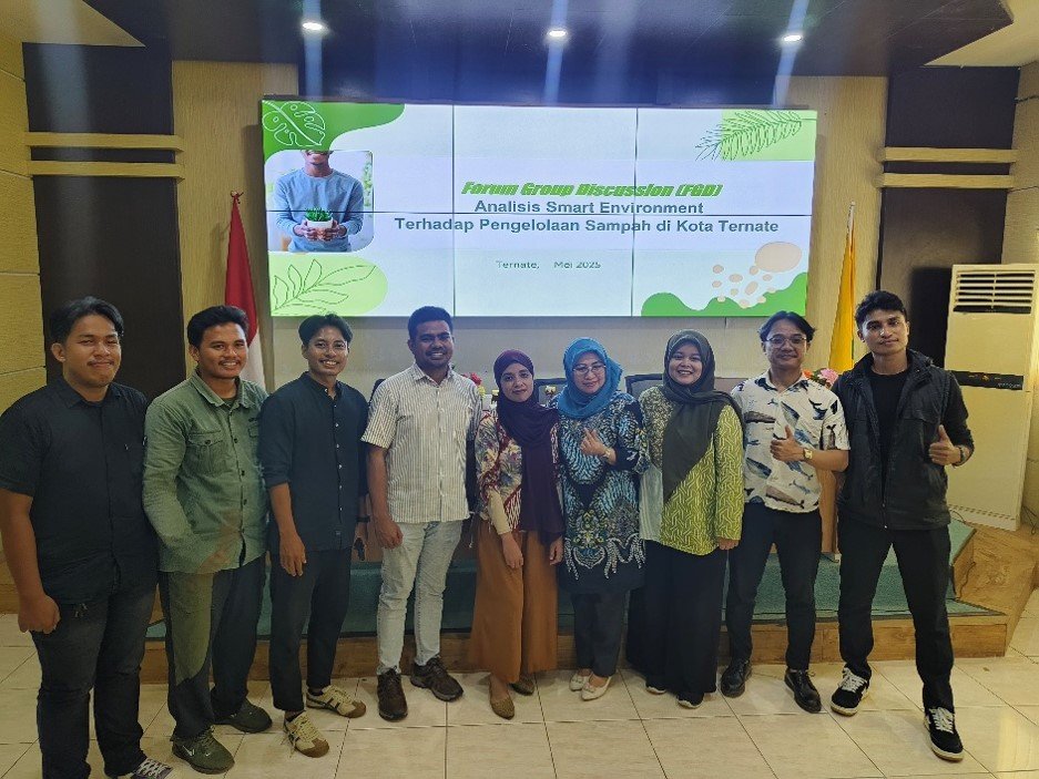 FGD Analisis Smart Environment: Prodi Geografi Unkhair Gandeng DLH, Dinkes, dan 5 LSM Bahas Sampah di Ternate