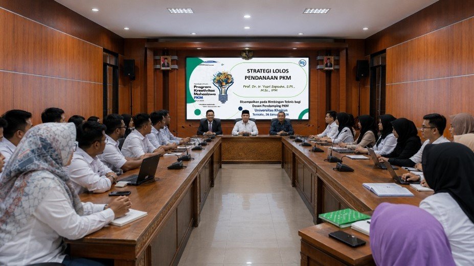 Bekali Dosen Pendamping, Unkhair Gelar Bimtek Strategi Lolos Pendanaan PKM 2026