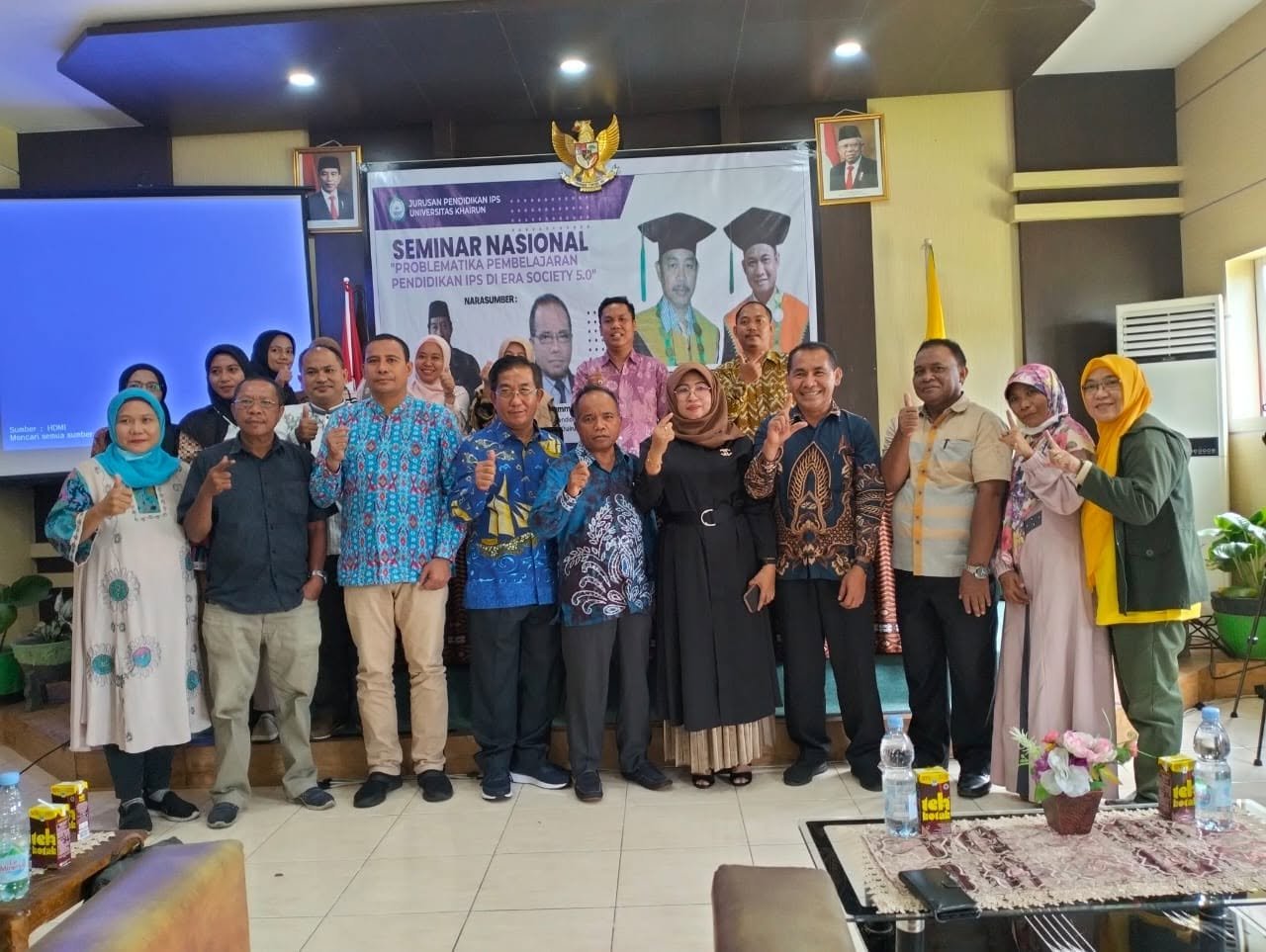 “Seminar Nasional dengan Tema Problematika Pembelajaran Pendidikan IPS di Era Society 5.0"