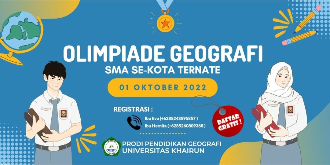 Olimpade Geografi Tingkat SMA/MA di Kota Ternate