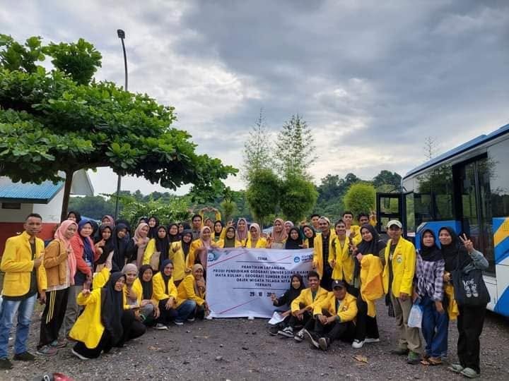 Praktikum Lapangan MK Geografi Sumberdaya Alam dan Lingkungan”