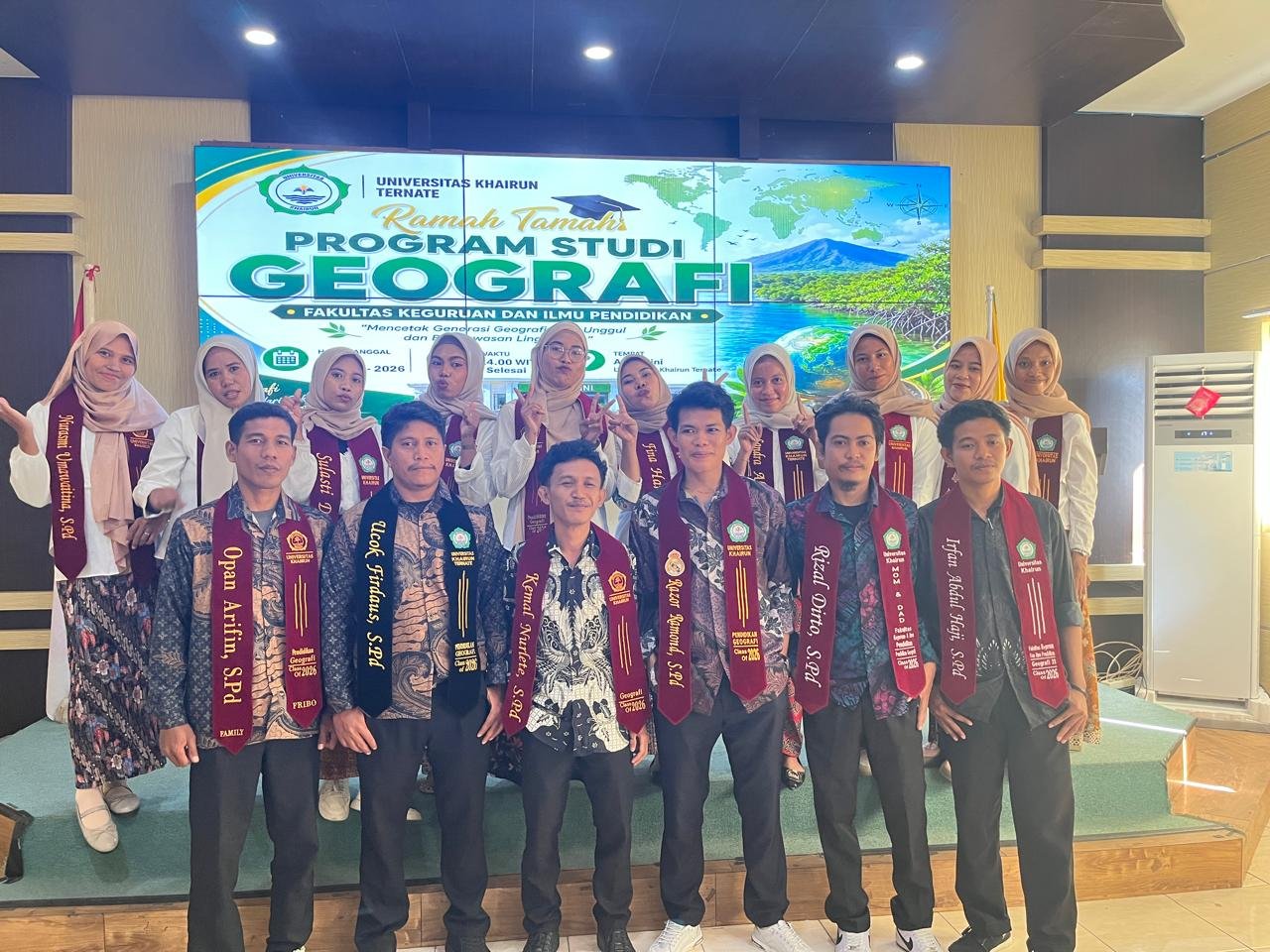 Ramah Tamah Calon Wisudawan Periode Agustus 2026 Prodi Pendidikan Geografi Penuh Haru dan Kebanggaan