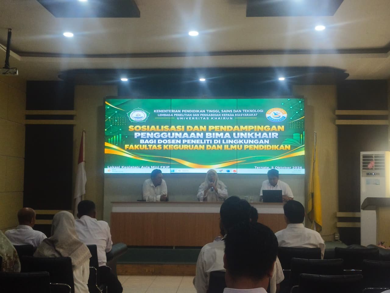 Sosialisasi dan Pendampingan Penggunaan BIMA Unkhair Versi Baru di Lingkungan FKIP