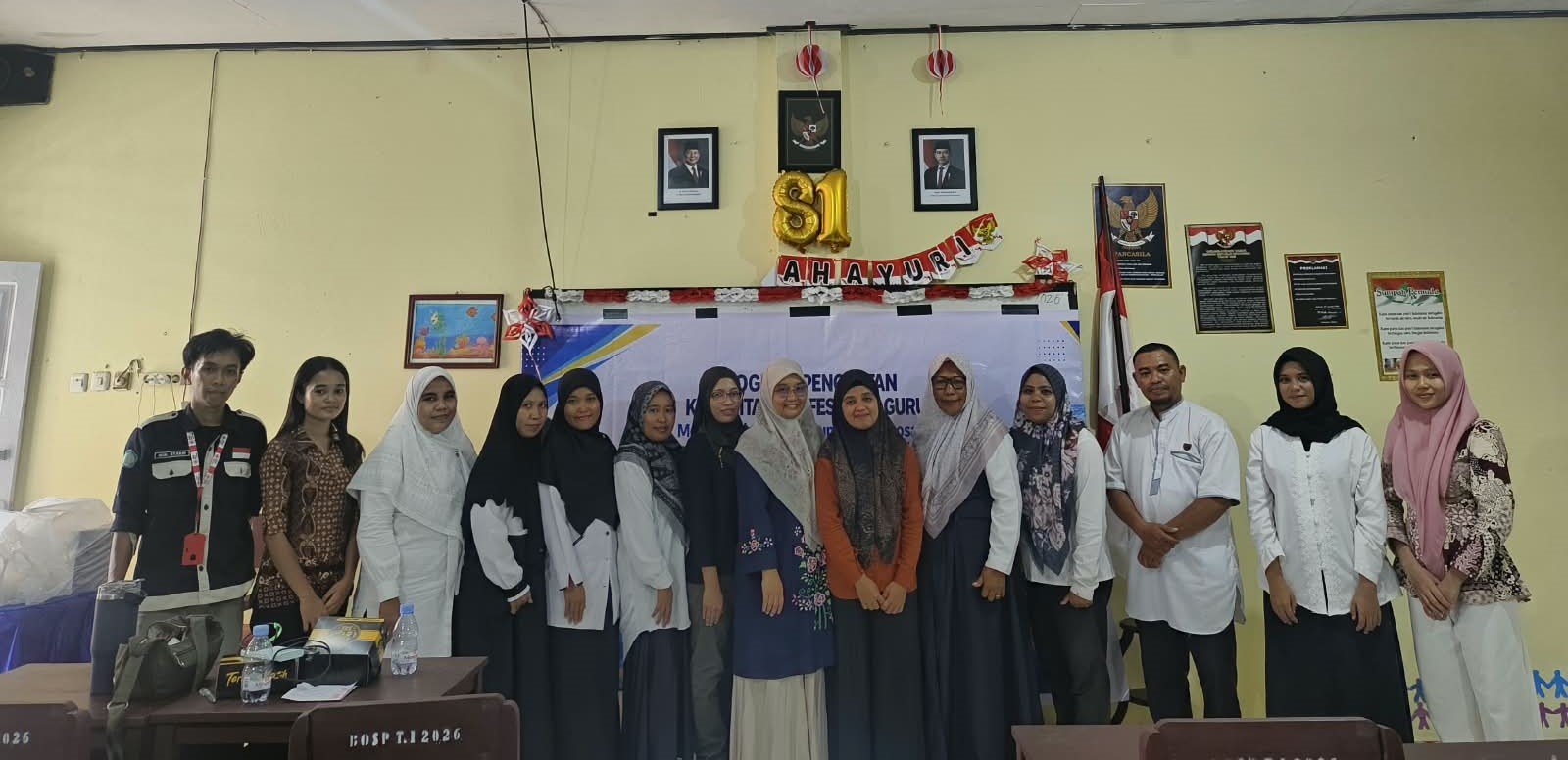 Tingkatkan Profesionalisme Guru, Tim Dosen Pendidikan Geografi Unkhair Gelar PKM Instrumentasi Geosains dan Literasi Spasial